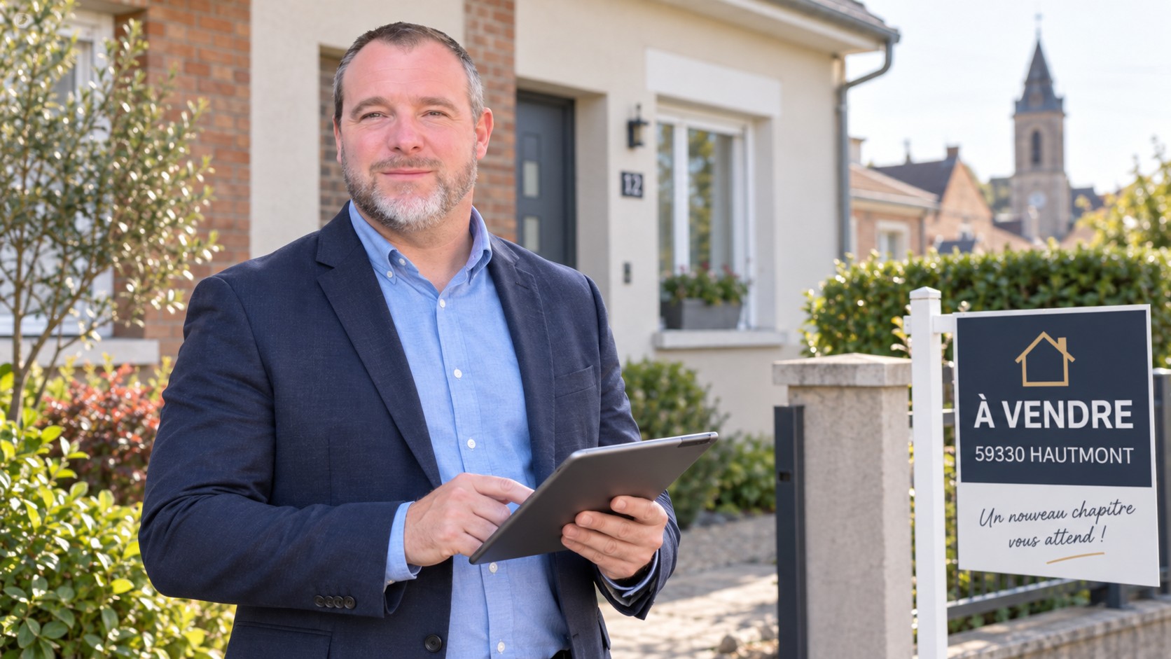 Estimation immobilière à Hautmont par Cédric Rocroy, conseiller IAD France