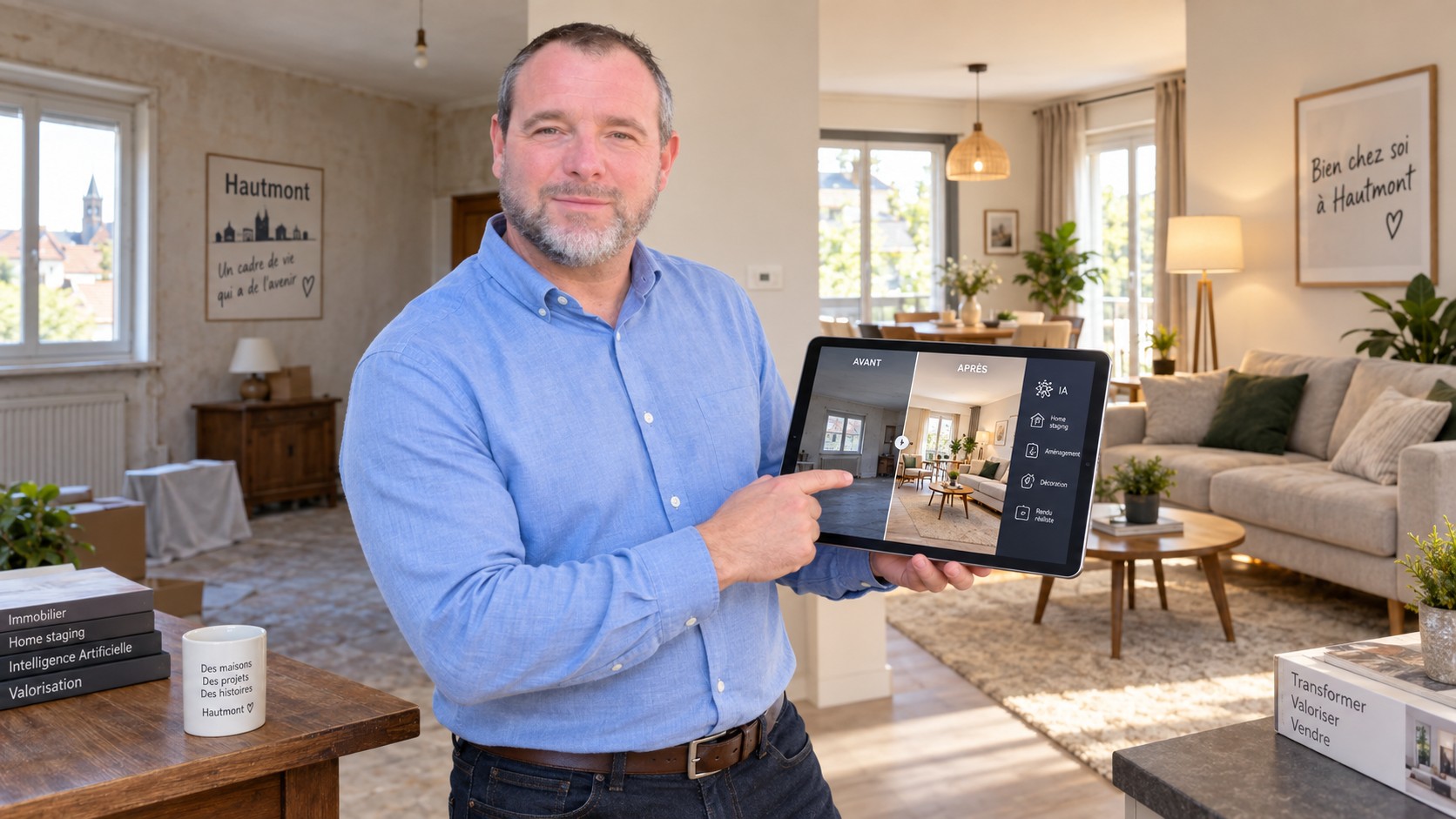 Home staging à Hautmont : valorisation d'un logement avant sa mise en vente